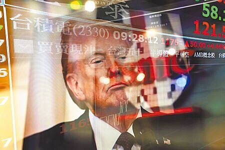 
美國總統川普宣布半導體關稅100％。（本報資料照片）
