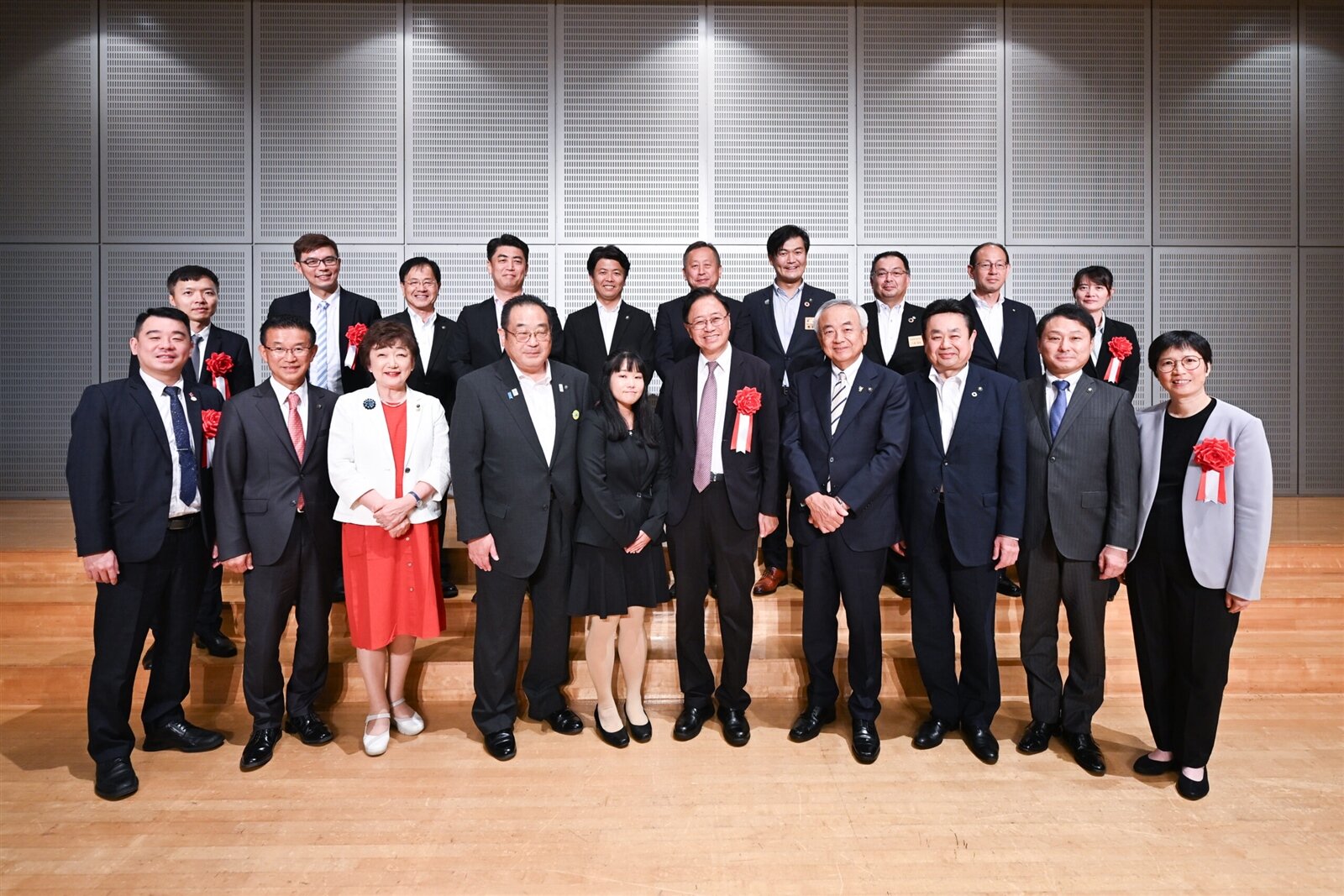 桃園市長張善政率團訪問日本。圖：市府提供