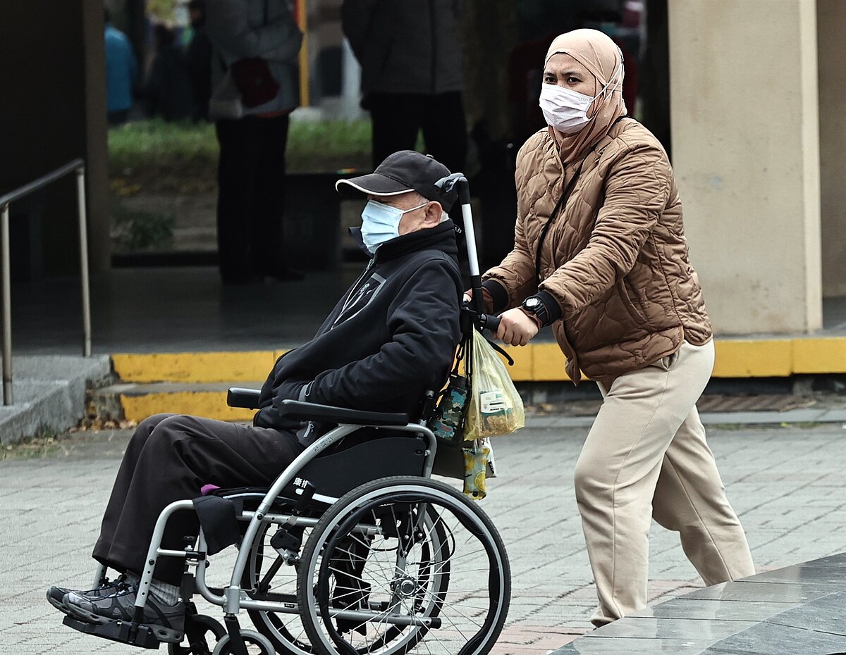 超高齡社會警鐘將響。示意圖。記者杜建重／攝影 