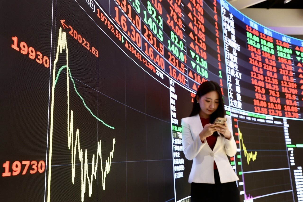 台股示意圖。 圖/聯合報系資料照片