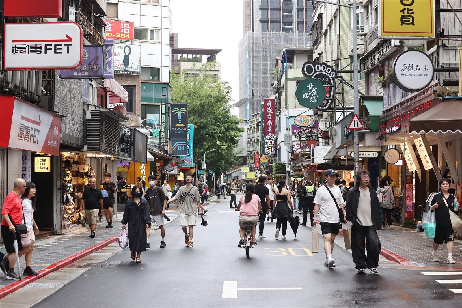台北市永康商圈。本報資料照片