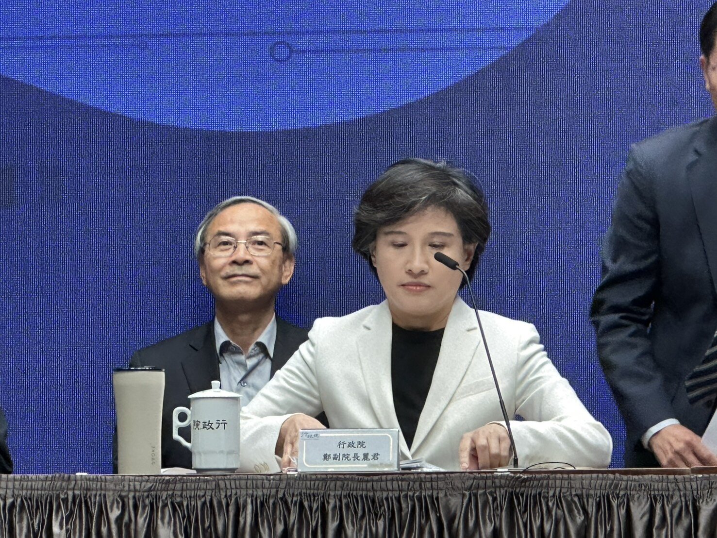 行政院副院長鄭麗君。記者黃婉婷/攝影