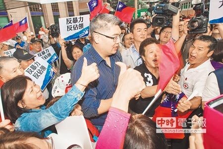 台北市長參選人連勝文(郭吉銓攝)