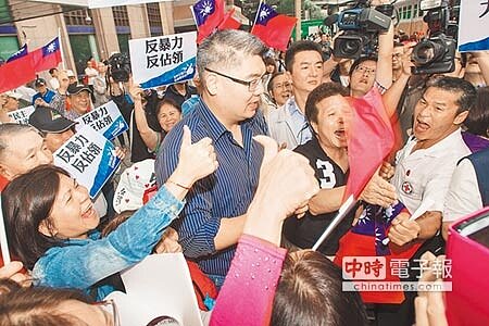 台北市長參選人連勝文(郭吉銓攝)