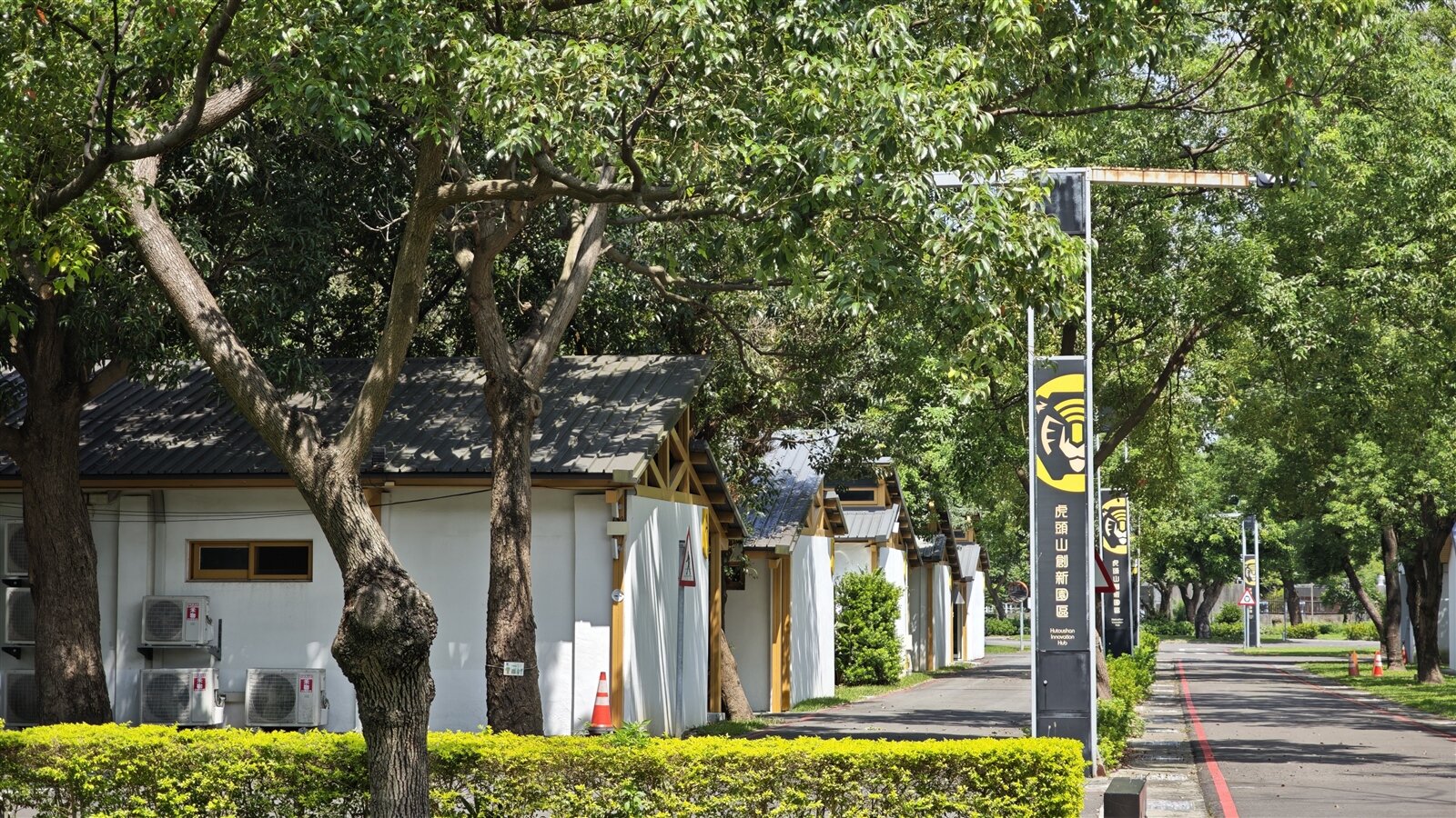 市府經發局表示,虎頭山園區現在出租率約8成,今年10月到明年4月是滿租。記者鄭國樑/攝影