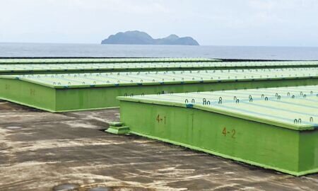 
圖為蘭嶼低放射性核廢料貯存場。（本報資料照片）
