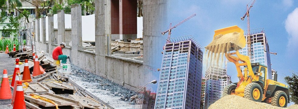 建築工人 工程建設 推土機(大刊頭)