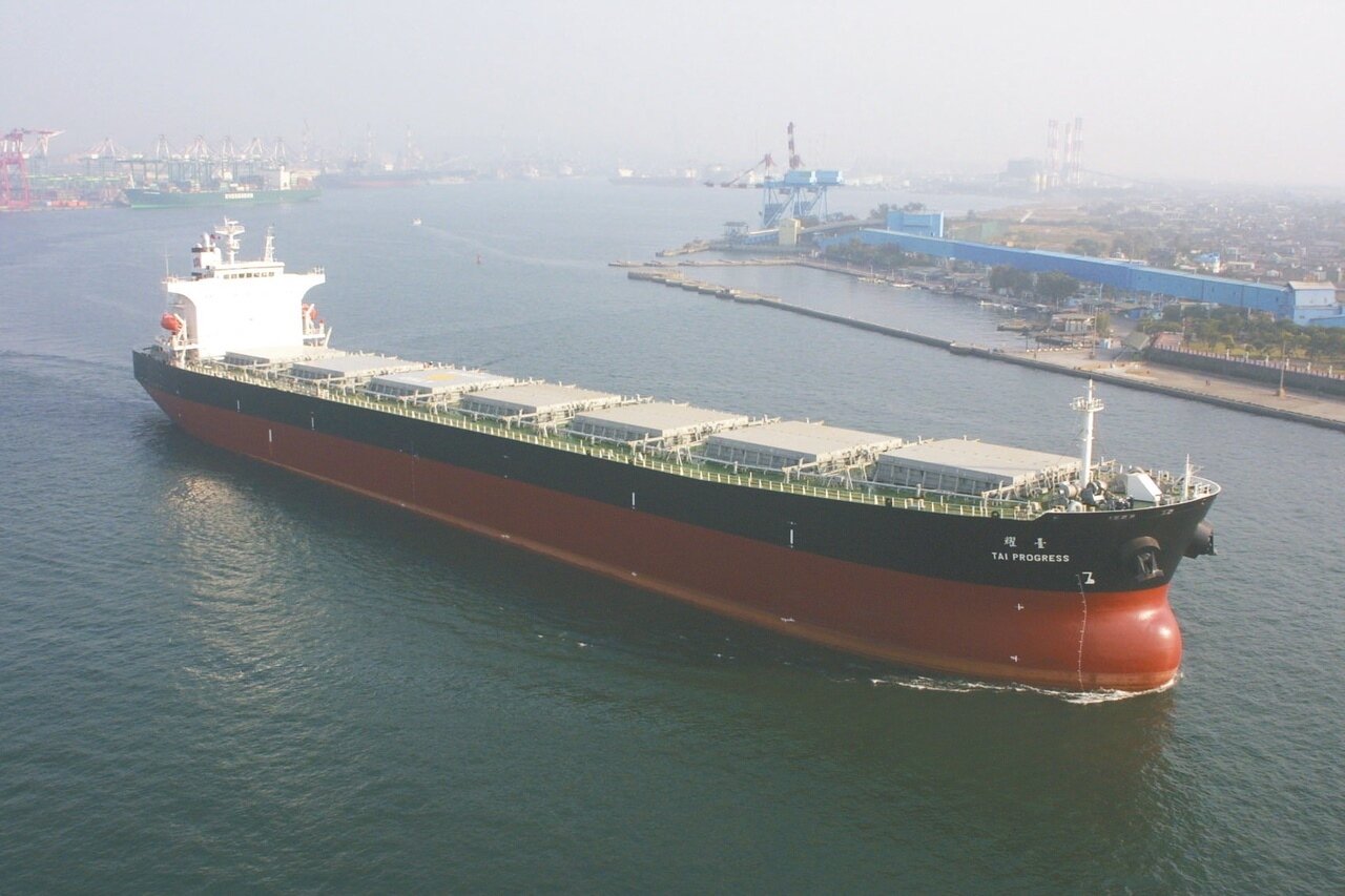 散裝船示意圖。 聯合報系資料照