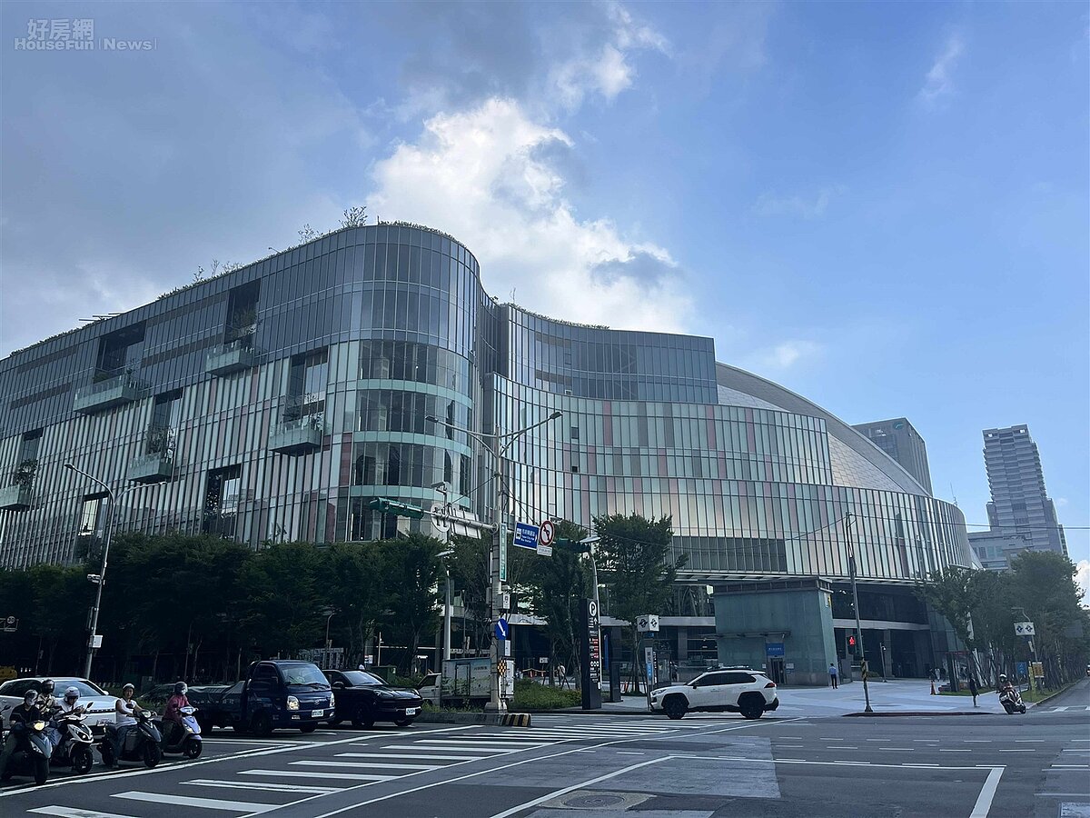 台北大巨蛋。圖／好房網News記者黃暐迪攝影