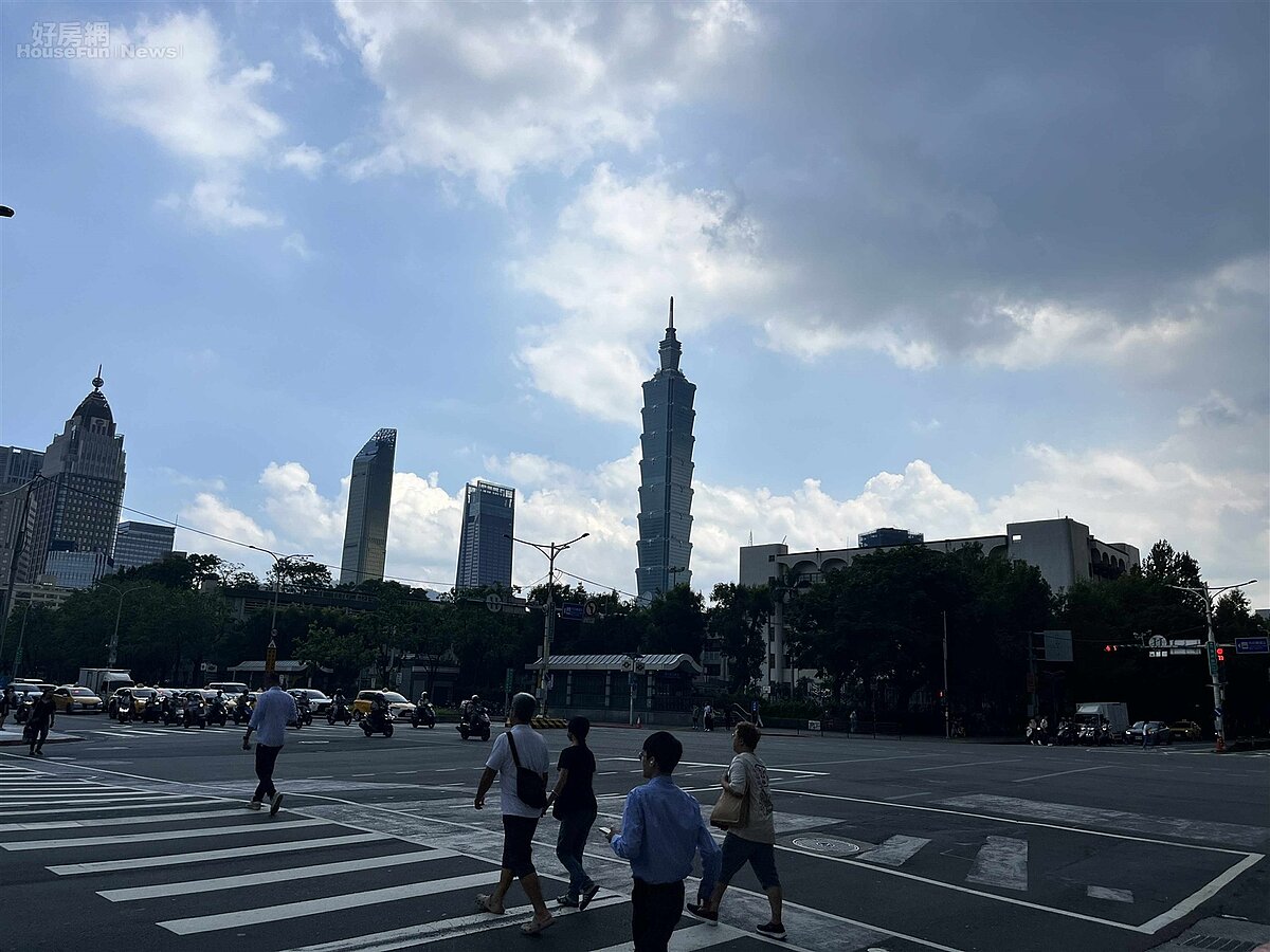 天龍國也撐不住?北市今年5月住宅價格指數 大樓、公寓、小宅幾近全下跌 台北房市。圖/好房網News記者黃暐迪攝影