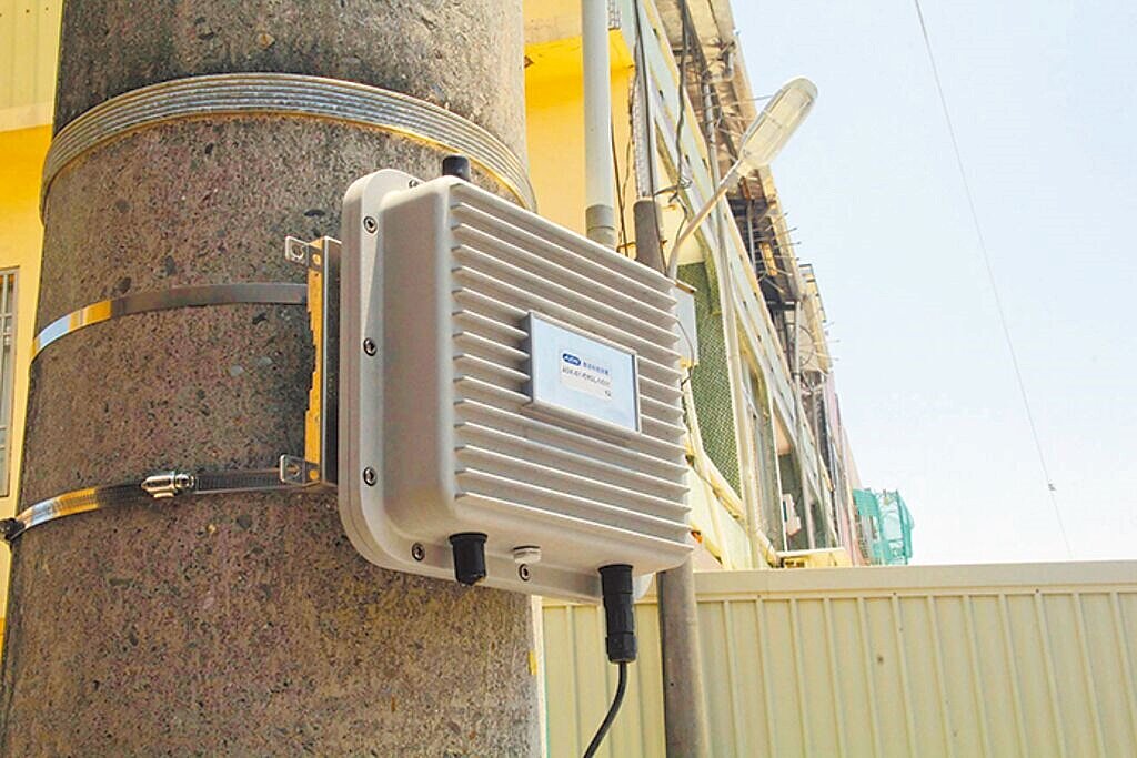 嘉義縣目前有245組路面淹水感測器。圖／嘉義縣政府提供