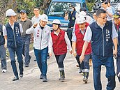 盧秀燕霧峰勘災　重建＋農損逾10億元