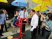 集集火車站添運動器材　杭州觀光互交流