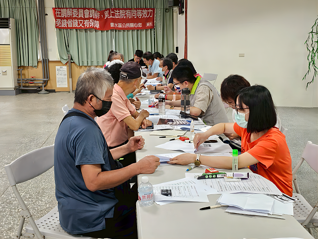 丹娜絲風災慰助金加速發放,南市府:核撥率達7成。圖/台南市政府提供