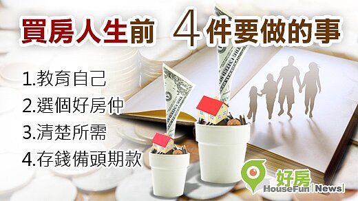 買房人生前 請先做4件功課(for FB)