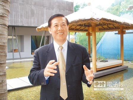 鄉林建設集團董事長賴正鎰指出,青島涵碧樓酒店將是中國大陸首座文創酒店。圖/本報資料照片