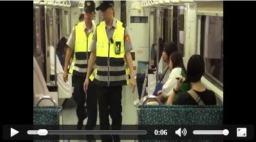 新竹火車站警加強護車勤務（記者王敏旭／攝影）