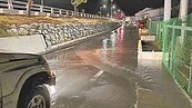 台東排水遇灌溉放水　豐樂里成澤國