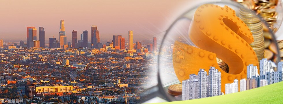 美國洛杉磯 豪宅大樓(大刊頭)