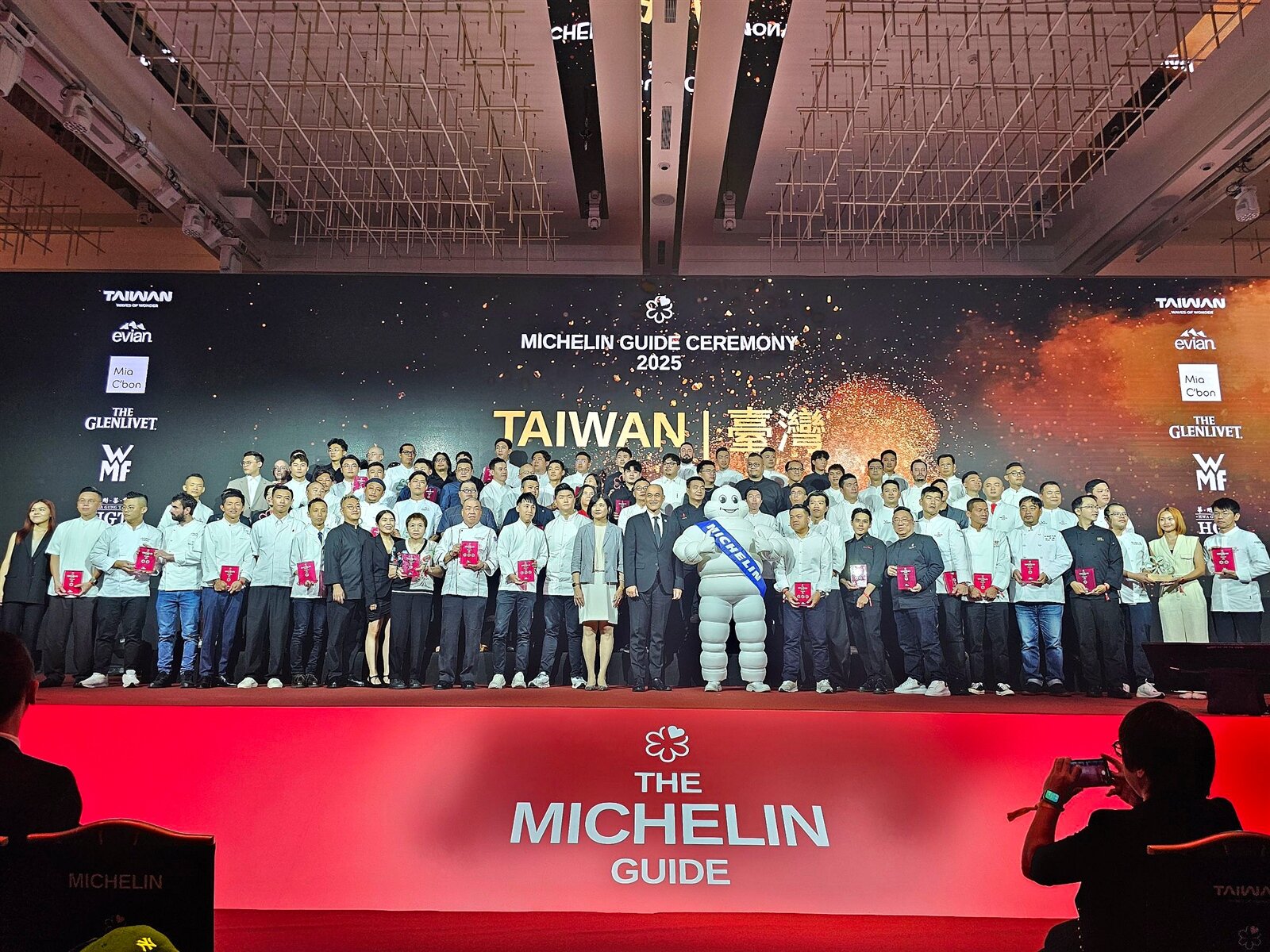 「台灣米其林指南 2025」在8月19日正式公佈完整名單。記者陳睿中／攝影 