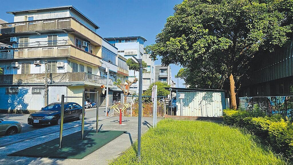 宜蘭縣羅東都市計畫公共設施用地通盤檢討通過內政部都委會審議,圖為「變1案」透過重劃取得綠地,以完善通學步道完整性。圖/宜蘭縣政府提供