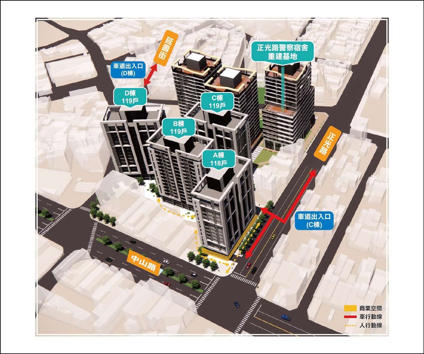 正光花園新城公辦都更模擬圖。圖：住都中心提供