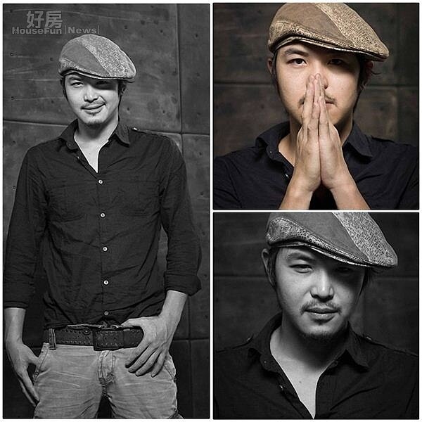 １．畫界「大仁哥」羅展鵬是新生代畫家中的佼佼者。