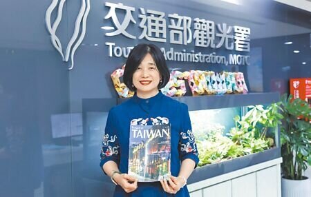 觀光署長陳玉秀接受本報專訪。(陳俊吉攝)