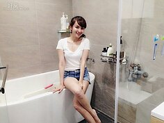 蔡逸帆很滿意主臥的衛浴設計。