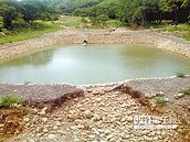 龍井新建滯洪池　遇豪雨破洞