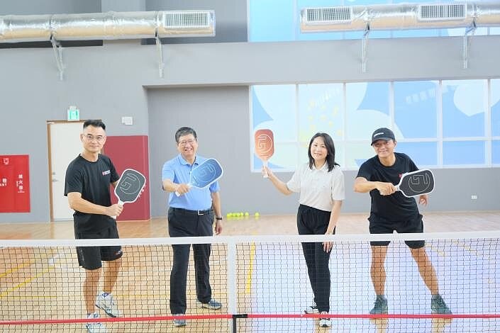 新竹竹東全民運動館8／29至9／11免費試營運。圖／新竹縣教育局提供