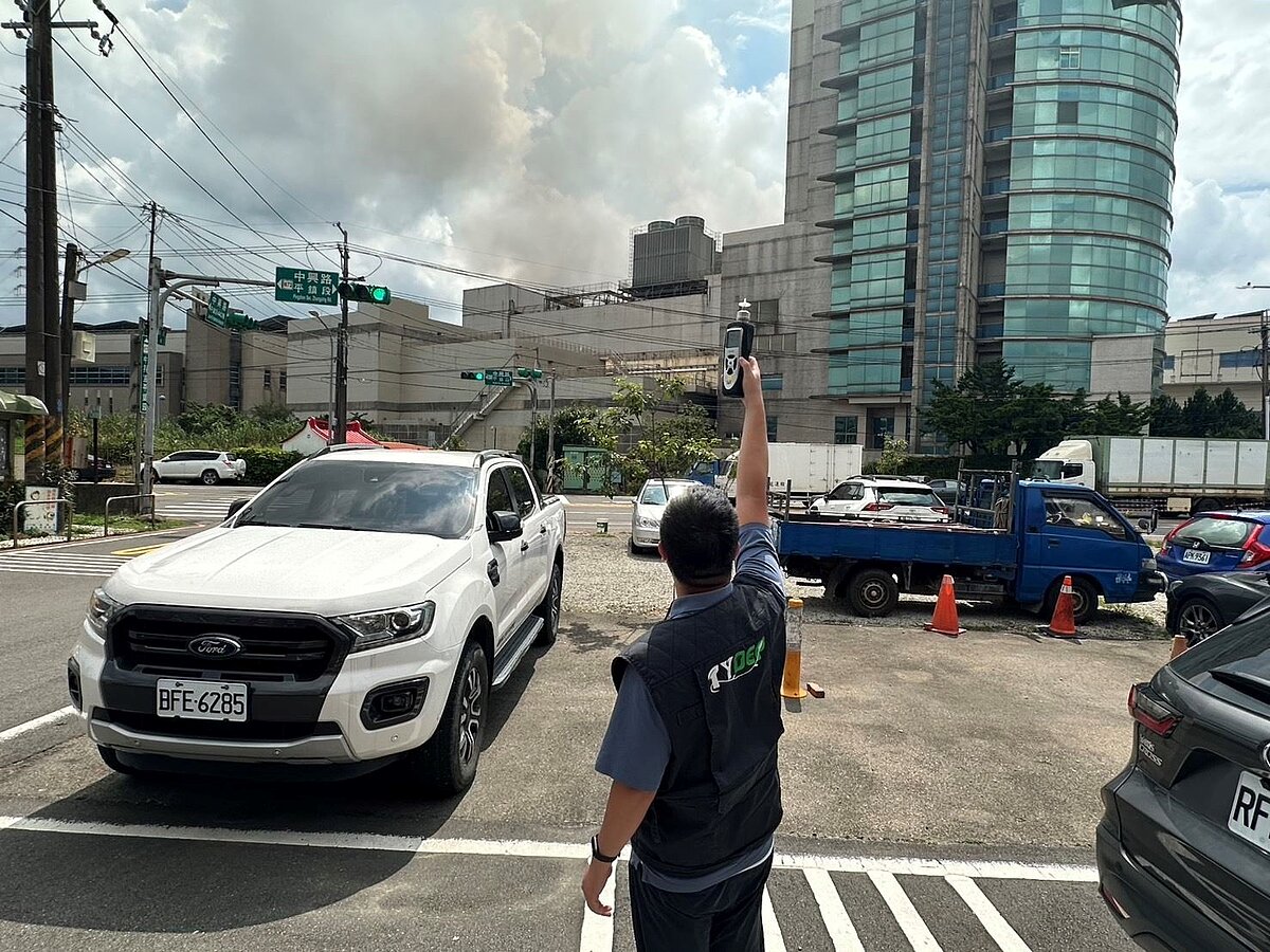 桃園推動「空污事件緊急監控系統2.0」 預警縮短至10分鐘 桃市推動「空污事件緊急監控系統2.0」。圖/桃園市政府提供