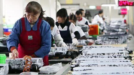 對等關稅衝擊漸減,台經院25日發布7月製造業營業氣候測驗點為86.8點,終止連五跌,上揚1.17點。圖∕本報資料照片