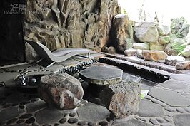 不需要到烏來或宜蘭等溫泉區才能享受，在家就能享受到戶外溫泉泡湯的幸福。（圖文／好房News記者陳韋帆）