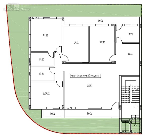 公寓裝電梯。(新北市都更處提供)