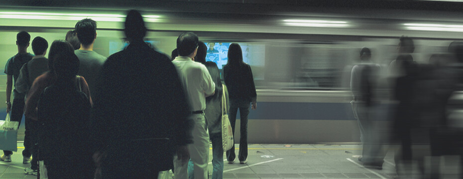 鬼月 捷運月台（大刊頭主視覺）