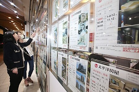 
房仲業者認為，目前房市交易動能仍未見好轉跡象。圖∕本報資料照片
