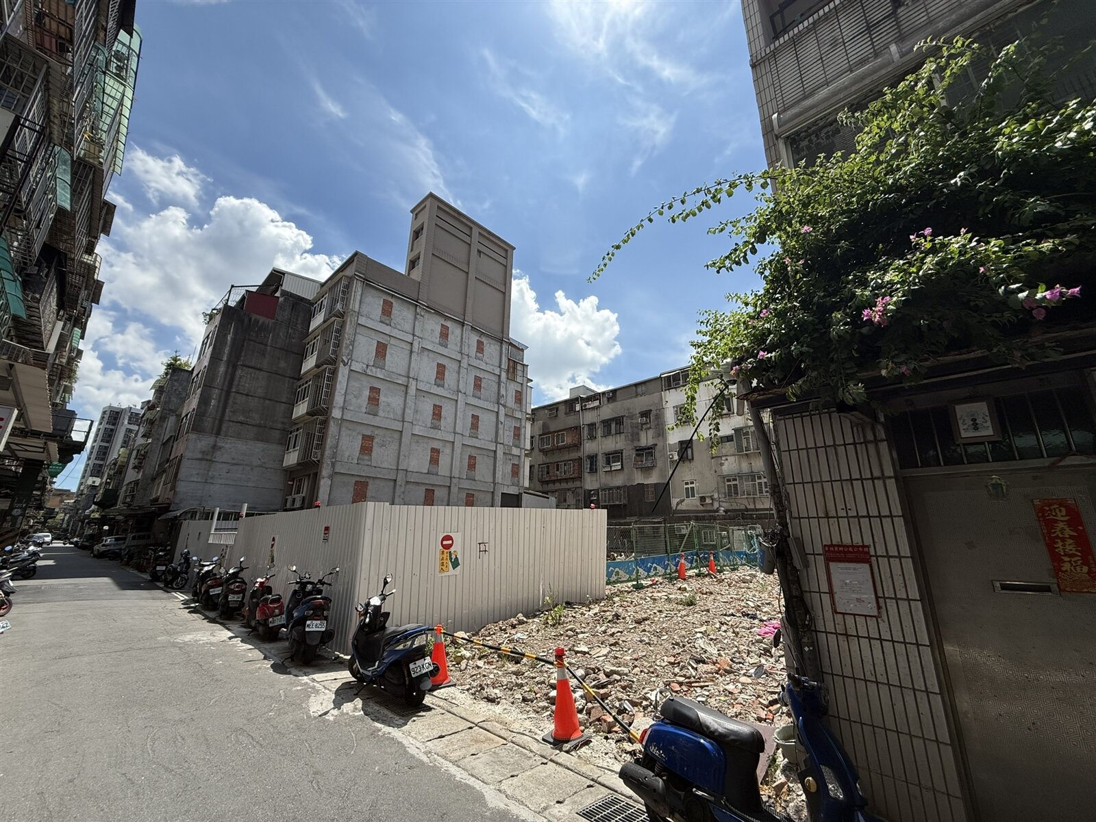 三重六張街鄰損案,預計9月送都更審議。記者葉德正/攝影