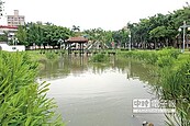 溪北生態公園　遇雨變瞎池