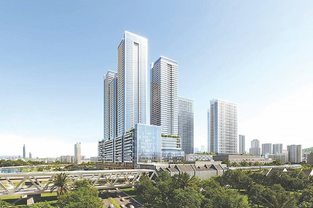 全台最大捷運開發案十四張站,由宏匯、愛山林、甲山林三大咖得標!預計斥資985億元打造八大棟、資產價值2,000億元的智慧城區。圖/新北市政府捷運局提供