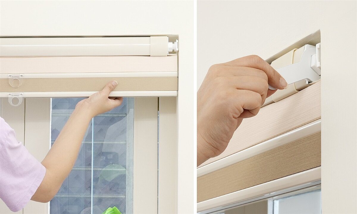 不用鑽牆、不需另外準備工具,卡進去用隨附的小扳手鎖緊即可的伸縮桿系列蜂巢簾,9月底以前蜂巢簾、百葉簾、日夜簾75折,買指定商品送精華液。 圖/芮格居家提供