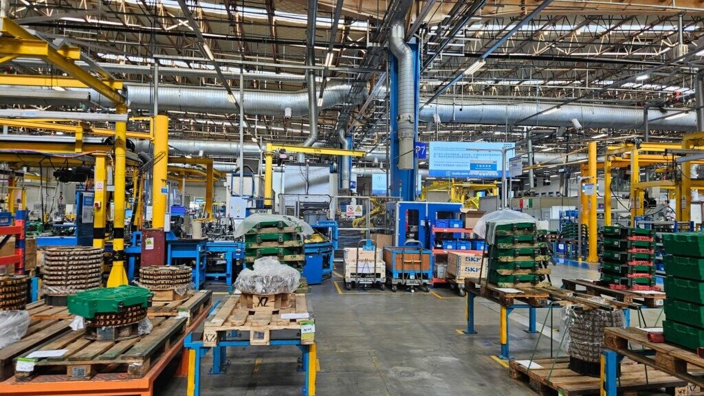 通力電梯的馬達為其核心競爭力之一。圖/朱福山