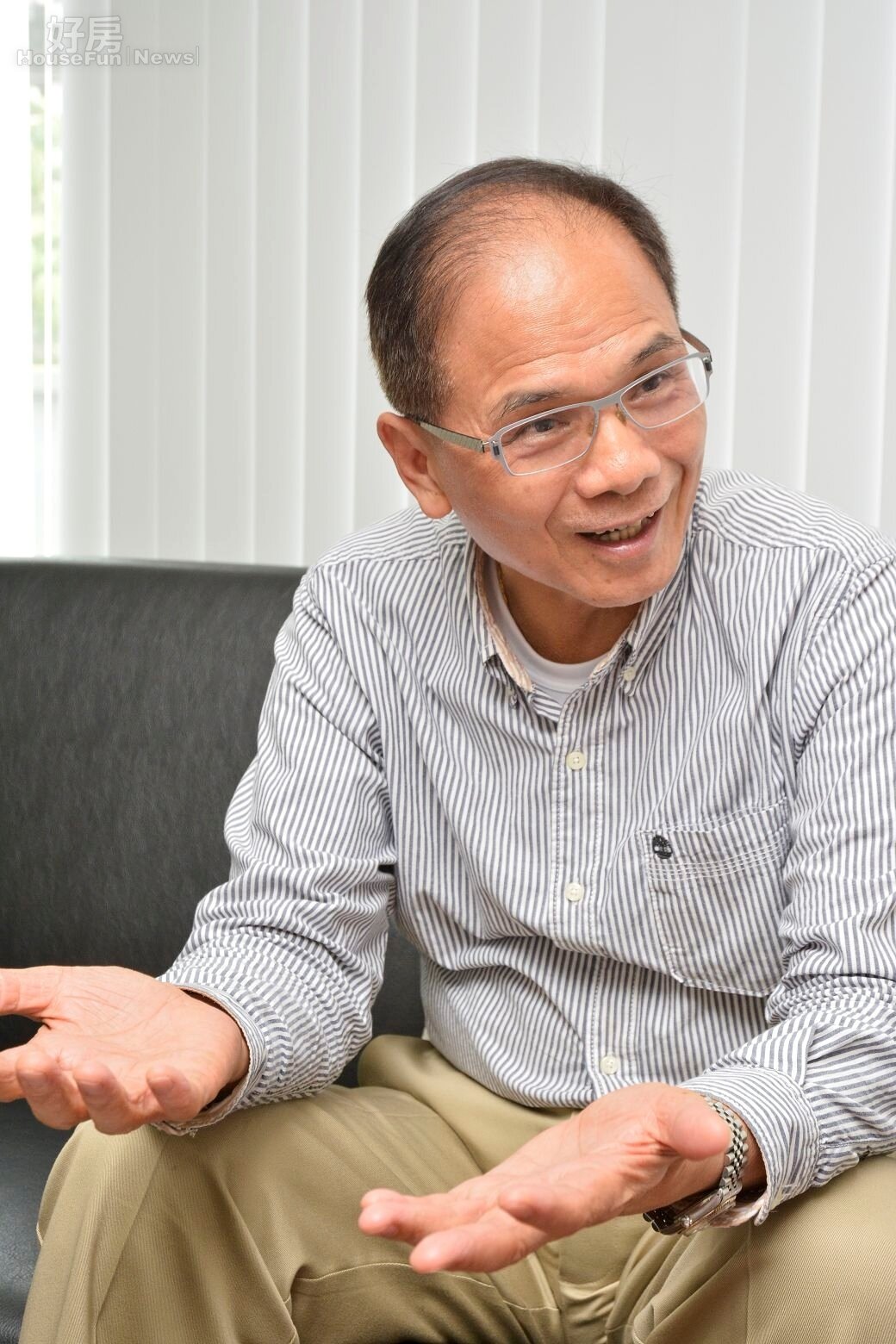 前行政院長游錫堃，認為政府不應該打房，應從稅制處理，而非製造台灣人仇富的心態。（好房News記者 陳韋帆／攝影）