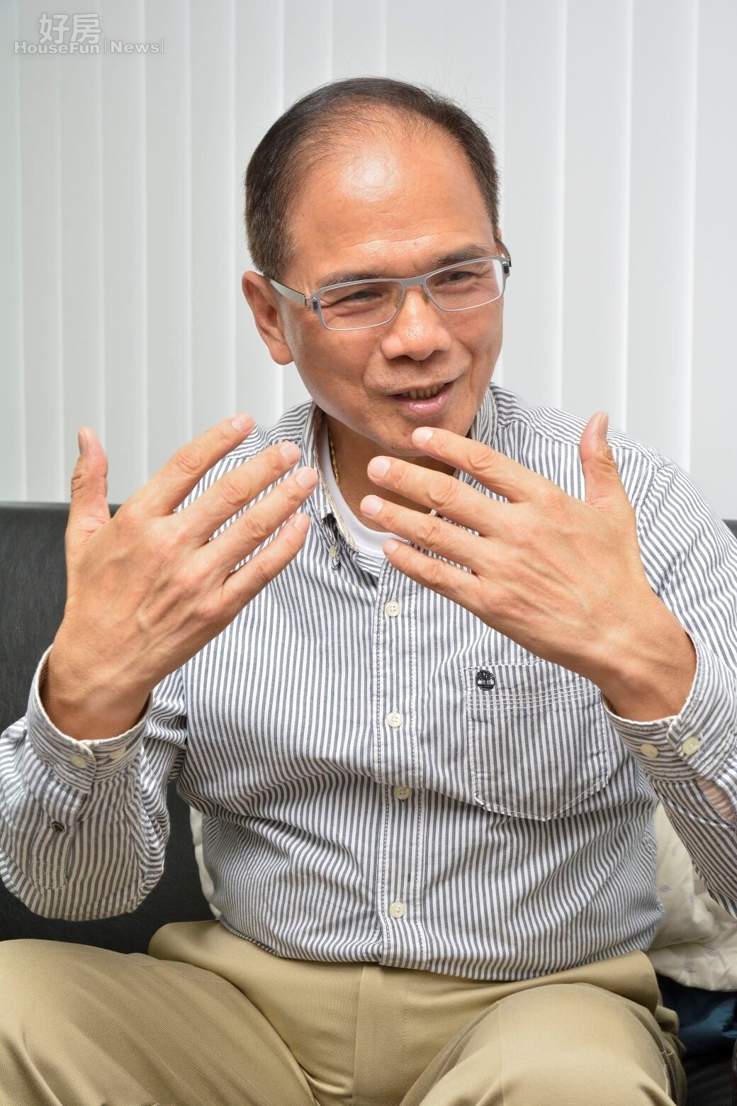 前行政院長游錫堃認為真正的居住正義並非製造仇富心態,而是致力於幫助沒有房子住的年輕人,讓大家都有房子可以住。(好房News記者 陳韋帆/攝影)