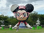 士林地標無敵小鼠掉漆　將整修