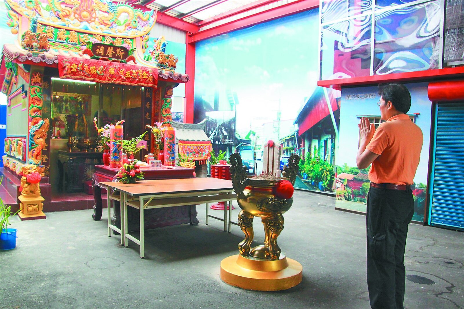 現在的斯馨祠。 記者高宛瑜/攝影