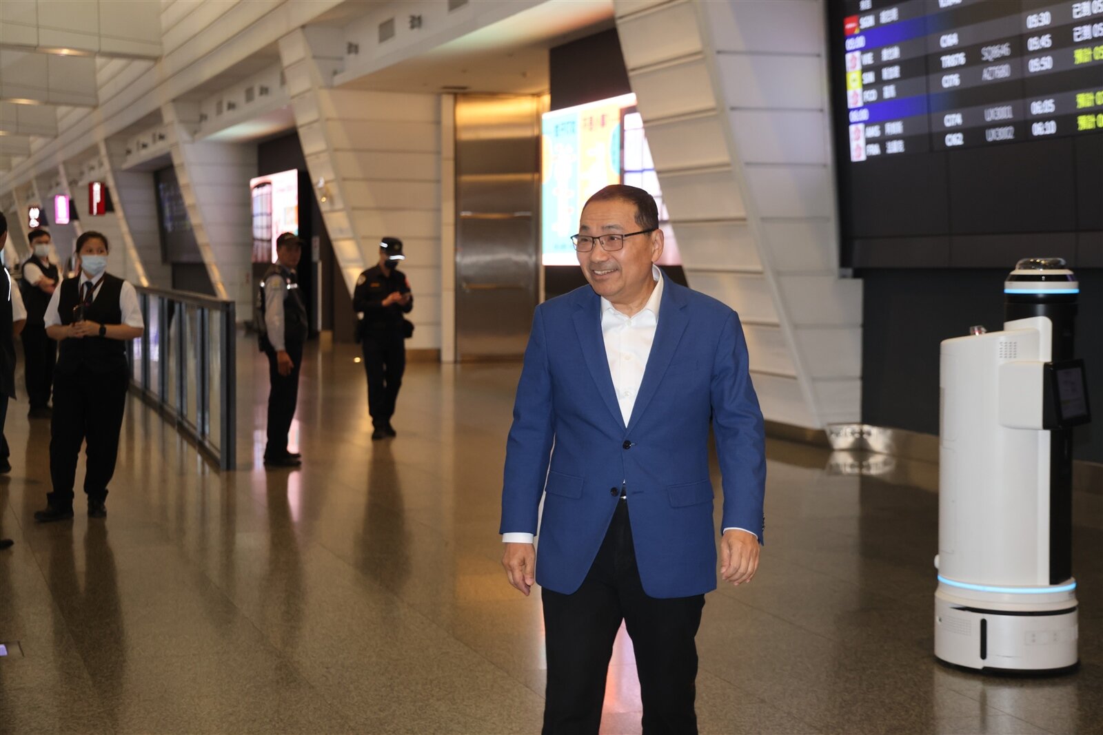 新北市長侯友宜今天表示新北大巨蛋選址,本周將開會討論。記者葉德正/攝影