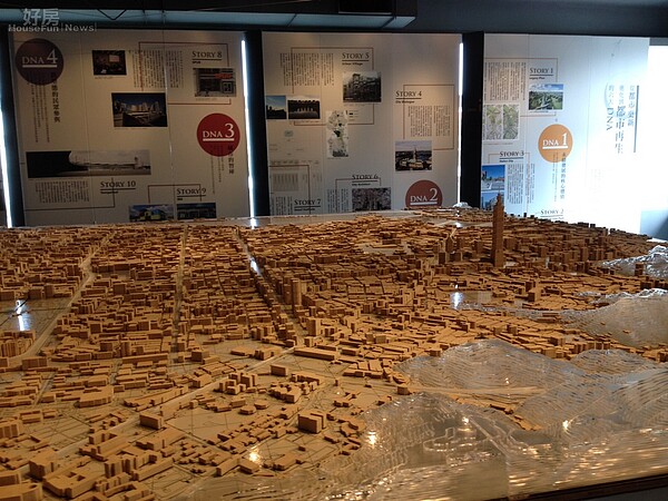 台北市府利用空軍總部聯合餐廳,作為城市建築展覽場所。(好房News記者馮牧群拍攝)