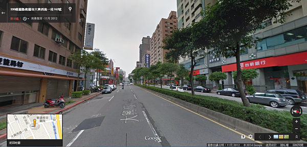 大興西路大道(翻攝自Google Map)