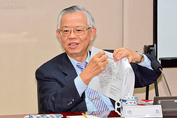 103年第二季央行理監事聯席會議,彭淮南連訪。(好房News記者 陳韋帆/攝影)